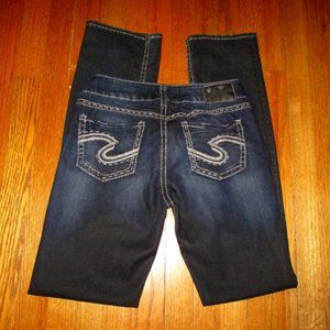 SILVER JEANS Suki Baby Boot Mid-Rise Sz 27x33
